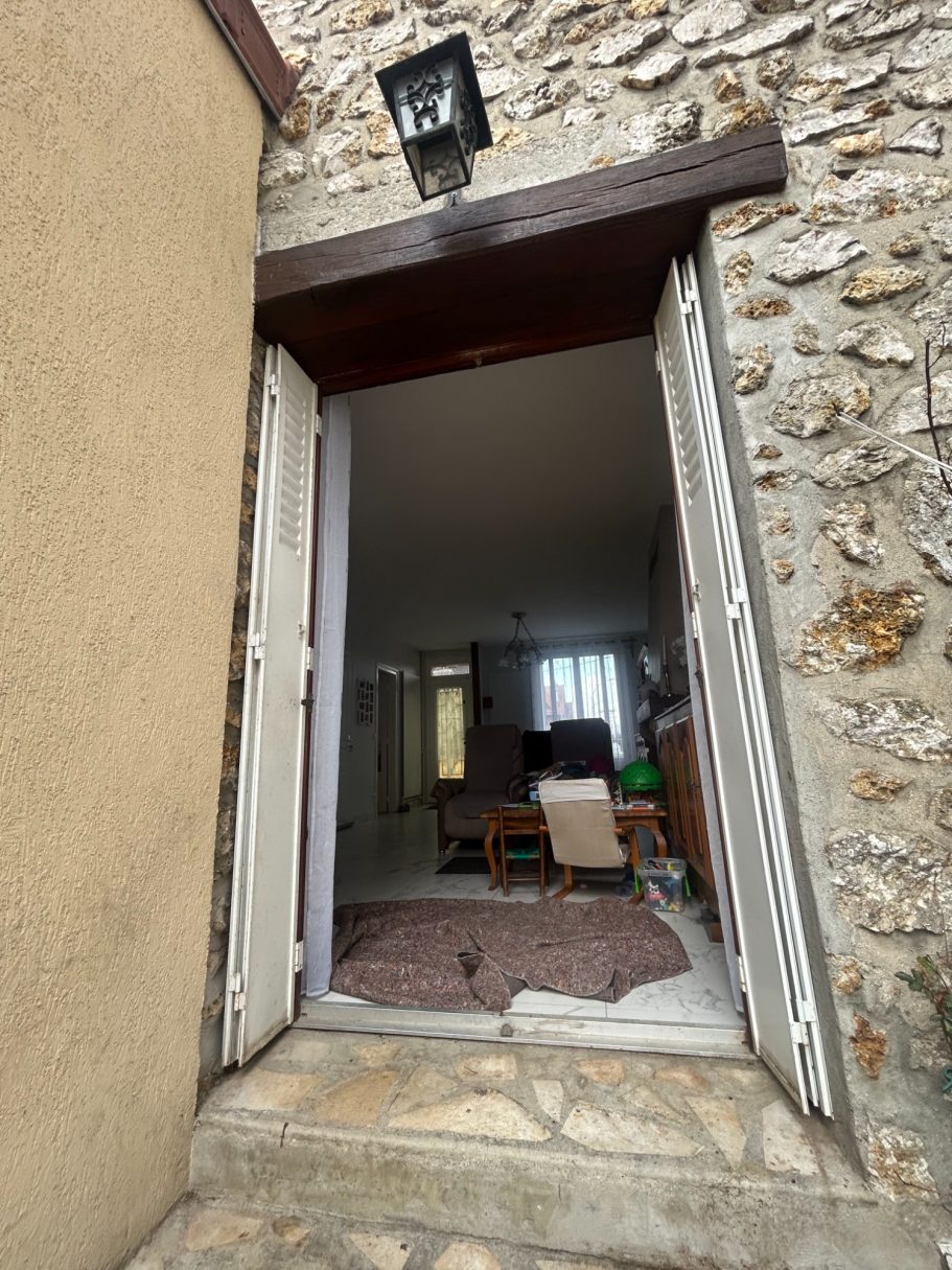 Volet roulant avant / après