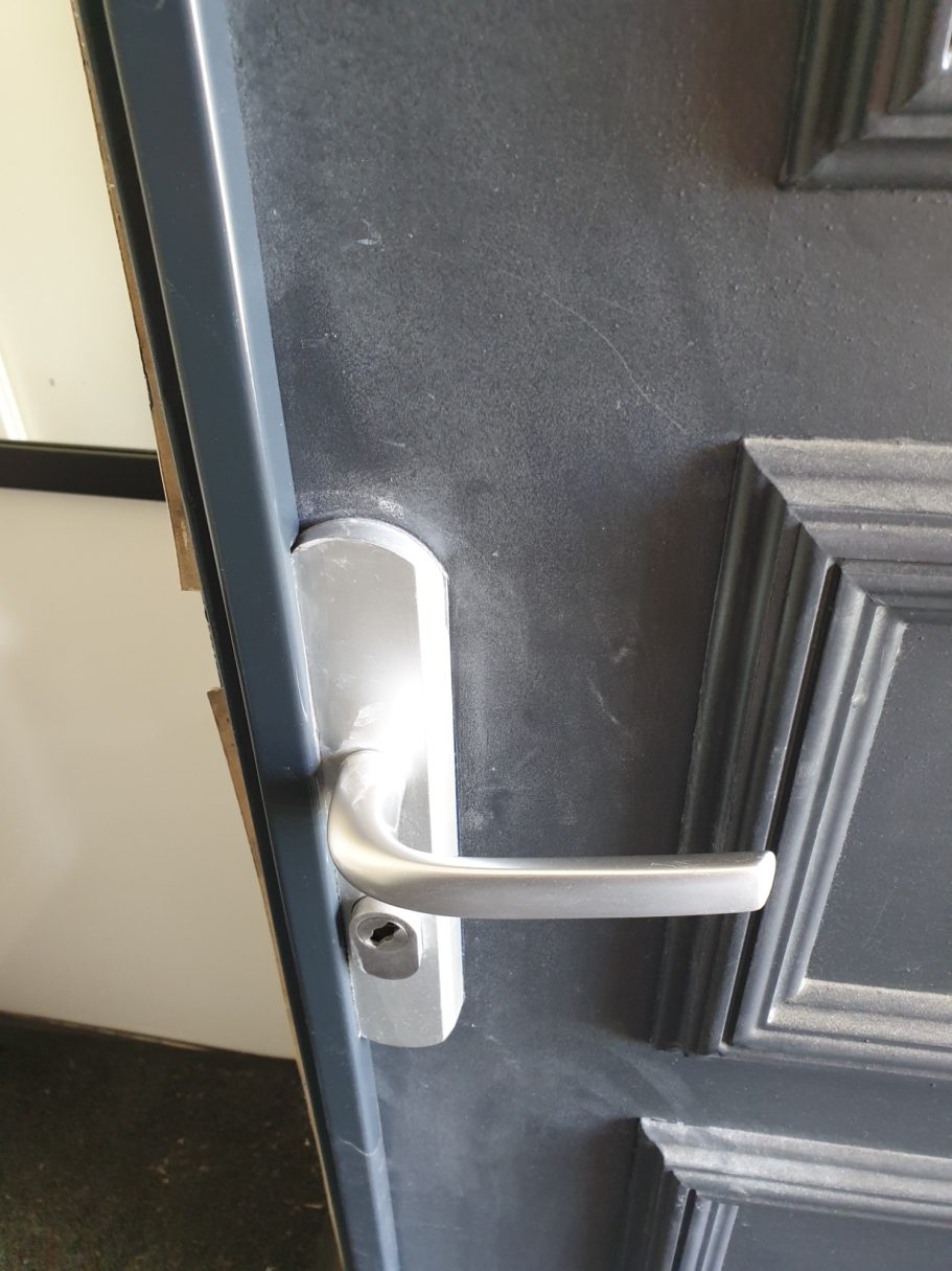 Anti-pinces double U anthracites et poignée blindée