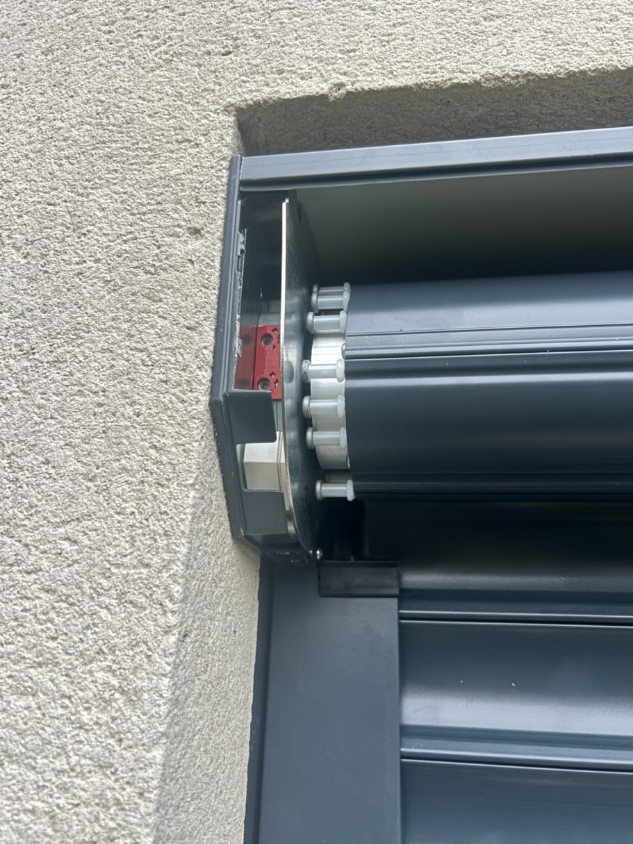 Volet roulant blindé